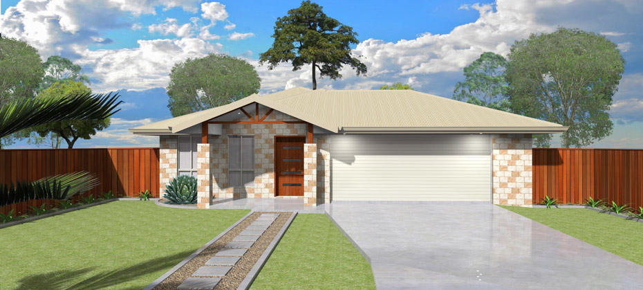 Picture of a home render - Builders Hervey Bay, Maryborough, Fraser Coast