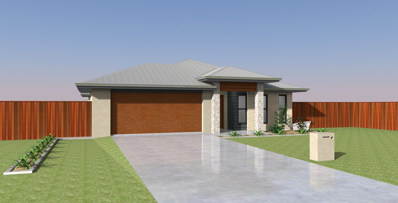 Picture of a home render - Builders Hervey Bay, Maryborough, Fraser Coast